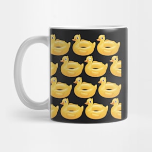 Yellow inflatable duck Mug